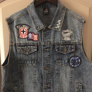 Southpole denim vest
